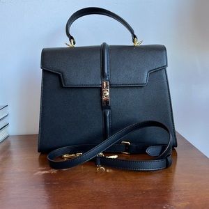 JW Pei Top handle satchel with crossbody strap